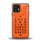 love like kanye back phone cover | glass case for nothing phone 2
