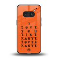 love like kanye back phone cover | glass case for nothing phone 2a