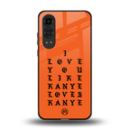 love like kanye back phone cover | glass case for oneplus nord ce 4 lite