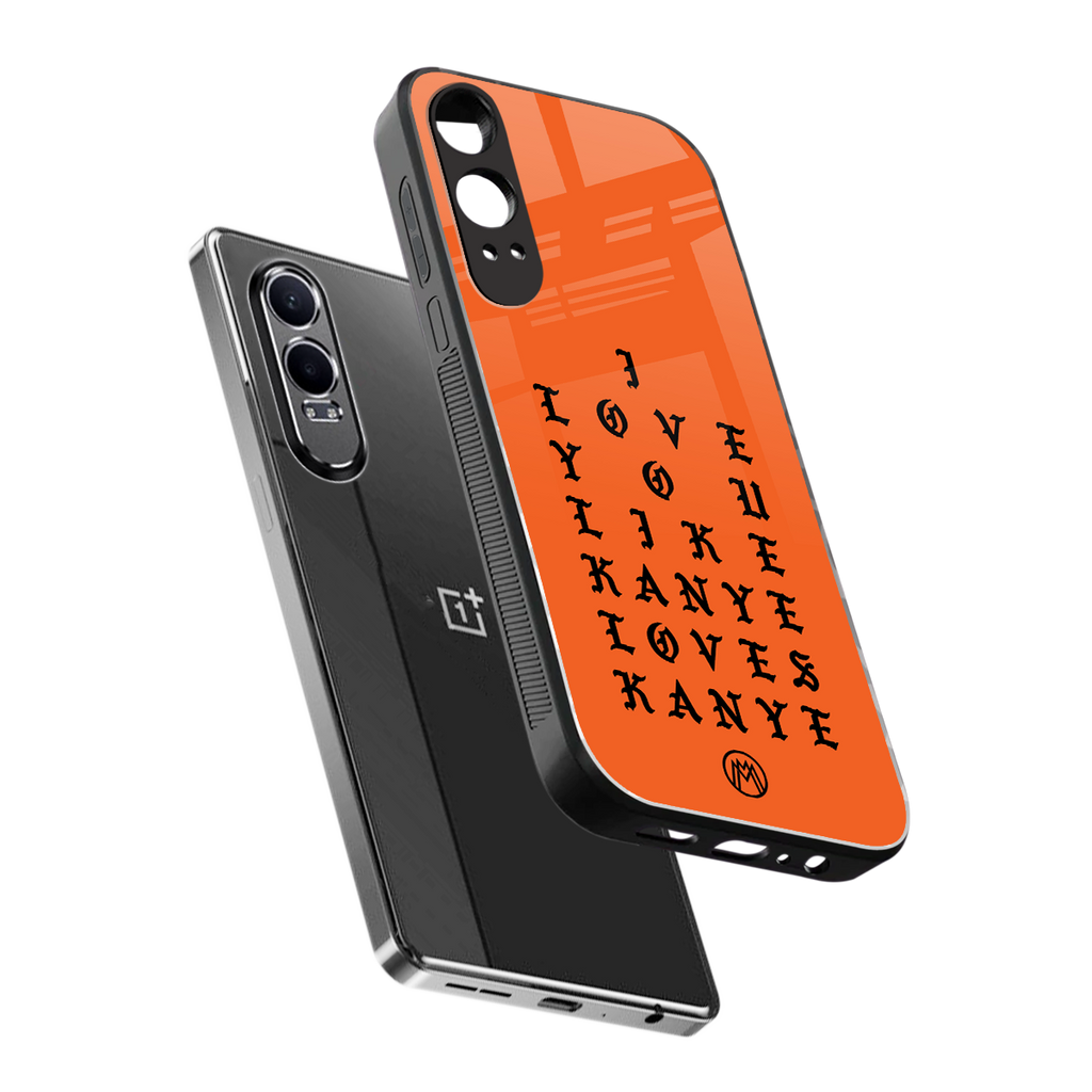 love like kanye back phone cover | glass case for oneplus nord ce 4 lite
