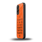 love like kanye back phone cover | glass case for oneplus nord ce 4 lite