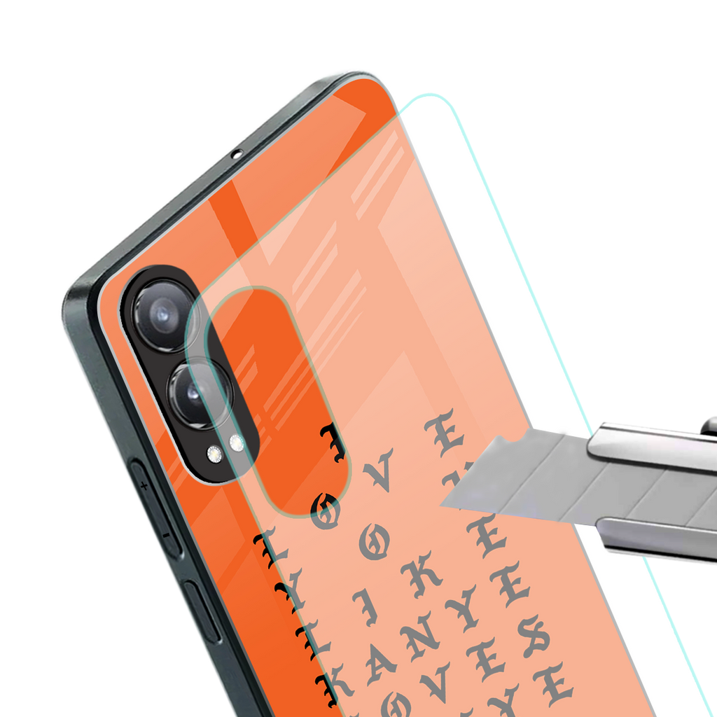 love like kanye back phone cover | glass case for oneplus nord ce 4 lite