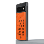 love like kanye back phone cover | glass case for google pixel 6 pro