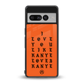 love like kanye back phone cover | glass case for google pixel 7 pro