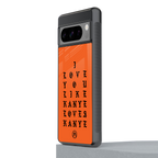 love like kanye back phone cover | glass case for google pixel 8 pro