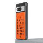 love like kanye back phone cover | glass case for Google Pixel 8