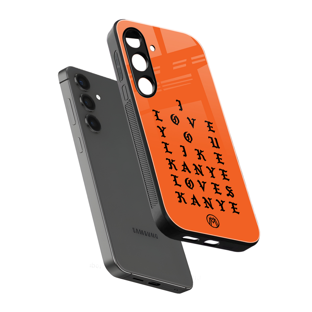love like kanye back phone cover | glass case for samsung galaxy s24 fe