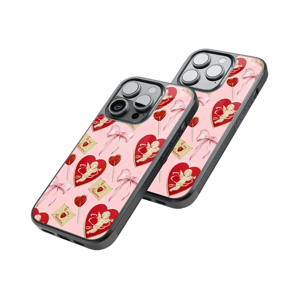 Protective Glass Back Phone Case Compatible with iPhone, Samsung, OnePlus, Pixel & More