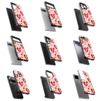 Durable Glass Back Mobile Case for iPhone, Samsung, OnePlus, Google Pixel, Redmi, Vivo, Oppo