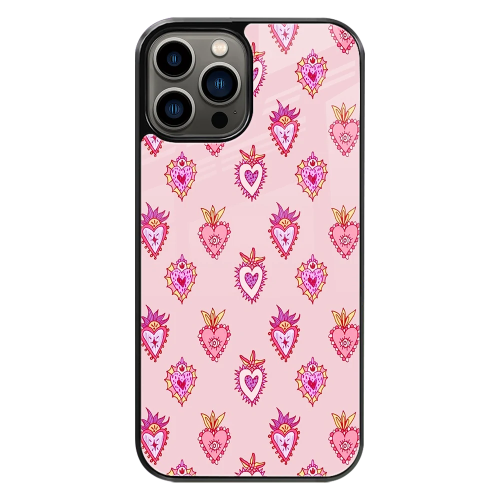 Premium Glass Back Mobile Phone Cover for iPhone, Samsung, OnePlus, Google Pixel, Redmi, Oppo, Vivo & Realme
