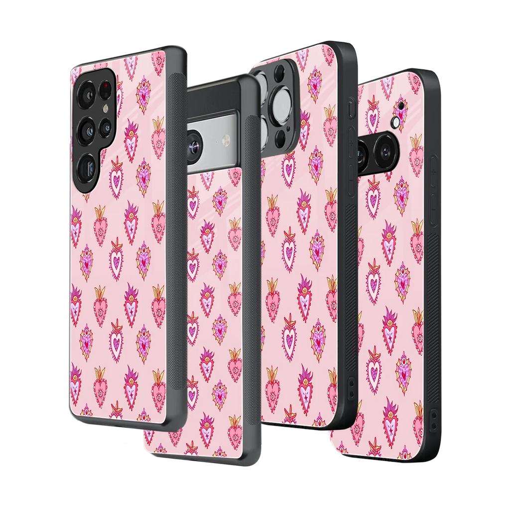 Stylish Glass Back Case for All Smartphones iPhone, Samsung, OnePlus, Pixel, Redmi, Oppo, Vivo, Motorola