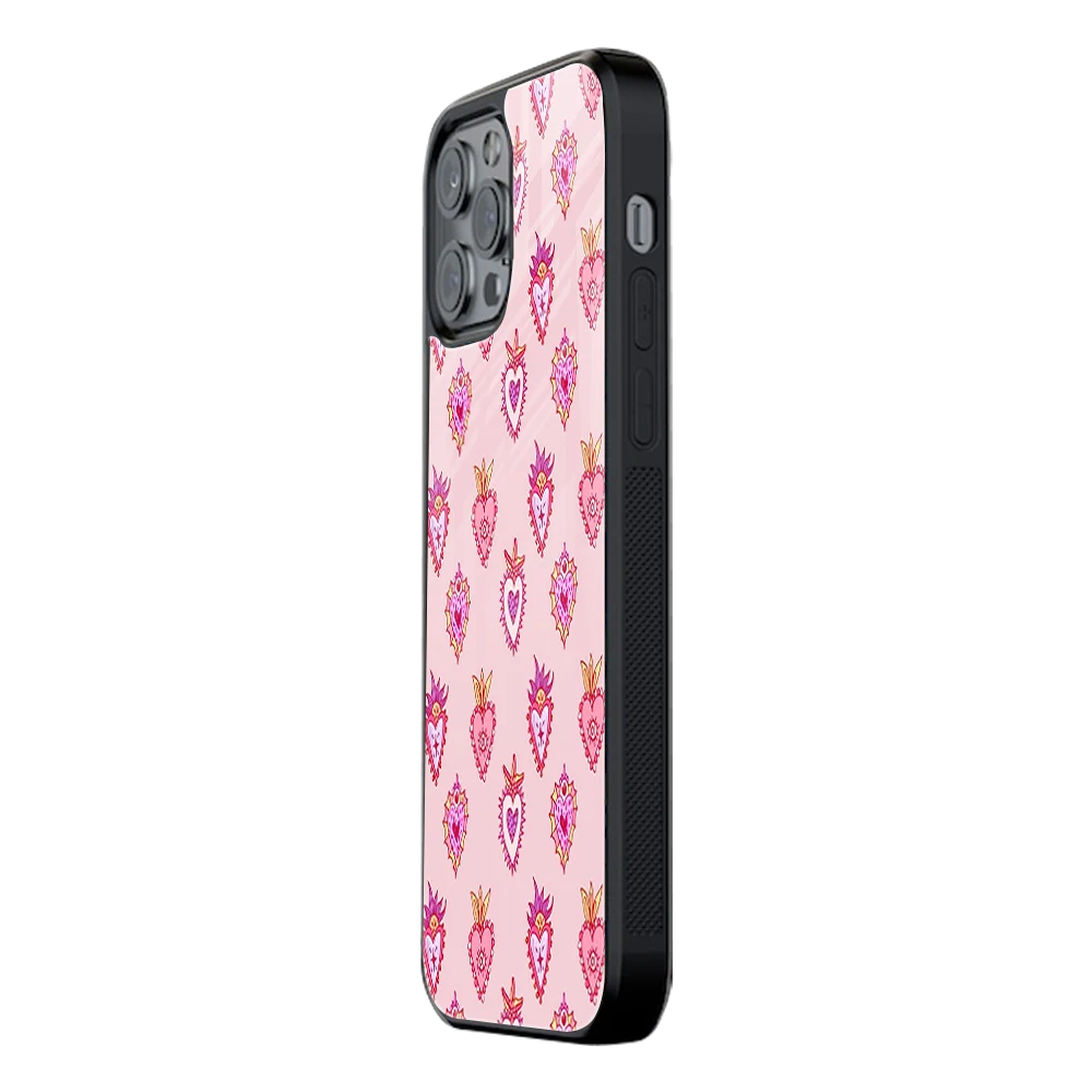 Slim Glass Back Phone Case for Multiple Brands iPhone, Samsung, Redmi, OnePlus, Oppo, Vivo