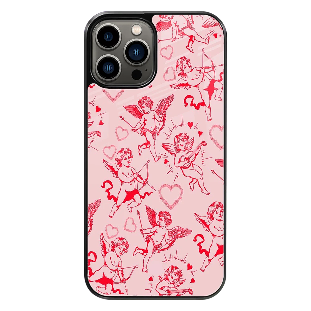 Premium Glass Back Mobile Phone Cover for iPhone, Samsung, OnePlus, Google Pixel, Redmi, Oppo, Vivo & Realme
