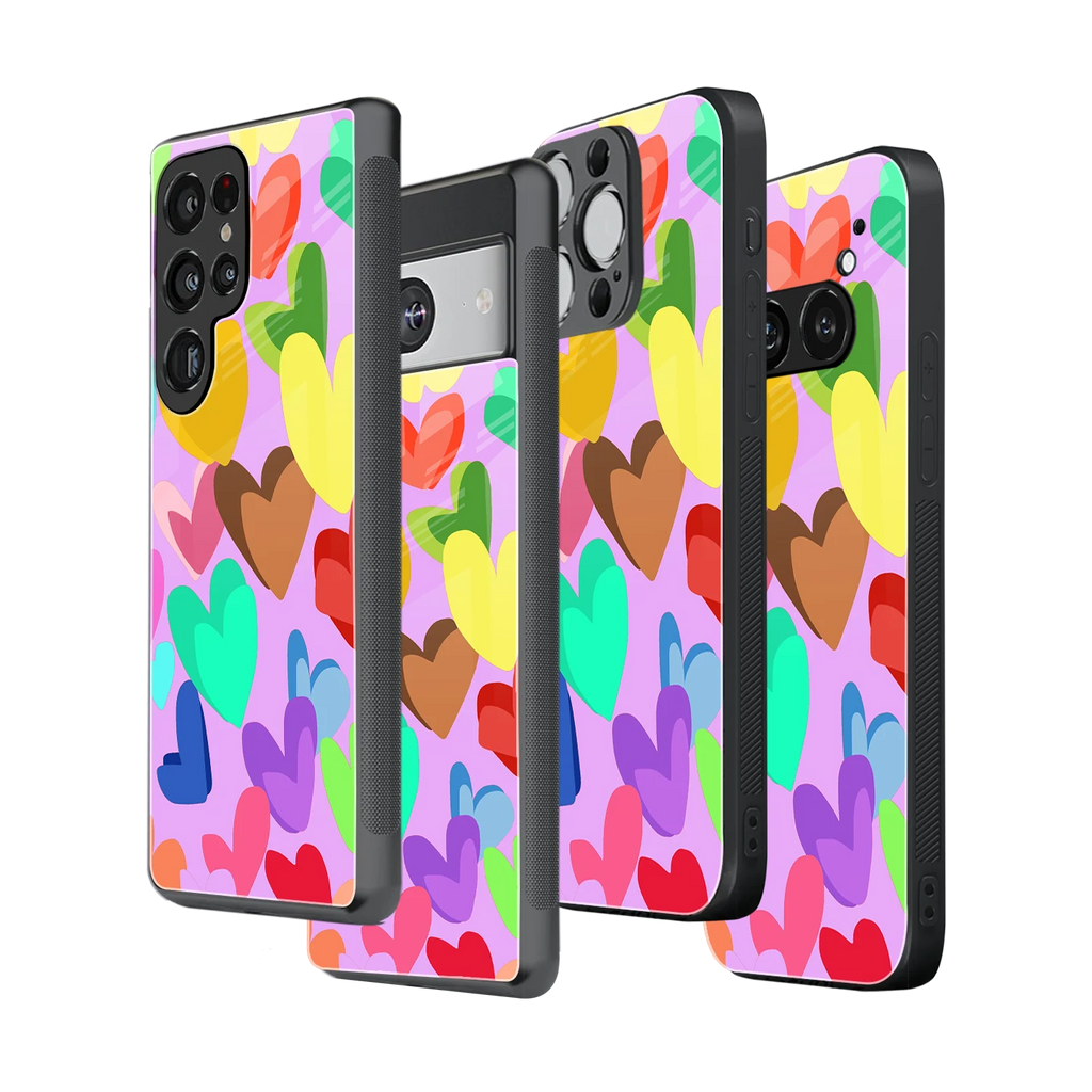 Stylish Glass Back Case for All Smartphones iPhone, Samsung, OnePlus, Pixel, Redmi, Oppo, Vivo, Motorola