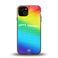 love unites back phone cover | glass case for iphone 13