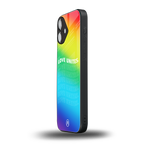 love unites back phone cover | glass case for iphone 16 plus