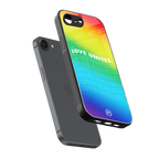 love unites back phone cover | glass case for iphone 16e