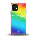 love unites back phone cover | glass case for nothing phone 1