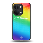 love unites back phone cover | glass case for oneplus nord 3