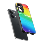 love unites back phone cover | glass case for oneplus nord 3