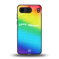 love unites back phone cover | glass case for oneplus nord 4