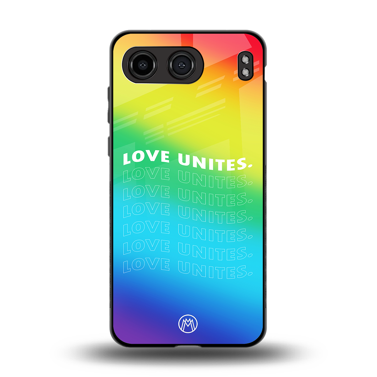 love unites back phone cover | glass case for oneplus nord 4