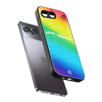 love unites back phone cover | glass case for oneplus nord 4