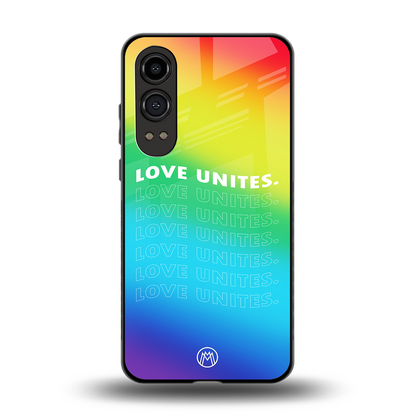 love unites back phone cover | glass case for oneplus nord ce 4 lite