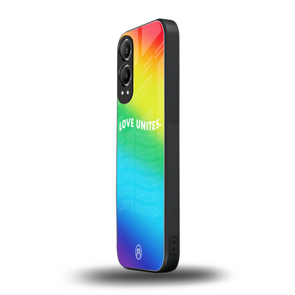 love unites back phone cover | glass case for oneplus nord ce 4 lite
