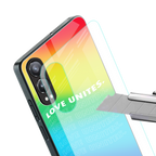 love unites back phone cover | glass case for oneplus nord ce 4 lite