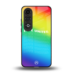 love unites back phone cover | glass case for oneplus nord ce 4