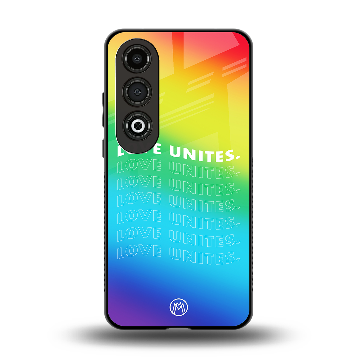 love unites back phone cover | glass case for oneplus nord ce 4
