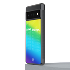 love unites back phone cover | glass case for google pixel 6 pro