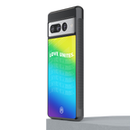 love unites back phone cover | glass case for google pixel 7 pro