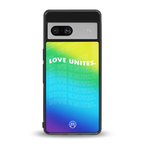 love unites back phone cover | glass case for Google Pixel 7