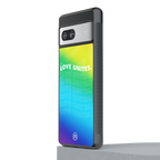 love unites back phone cover | glass case for Google Pixel 7A