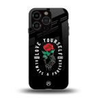 love yourself back phone cover | glass case for iphone 13 pro