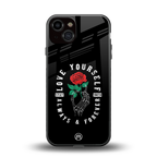 love yourself back phone cover | glass case for iphone 13