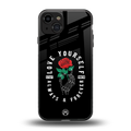 love yourself back phone cover | glass case for iphone 15