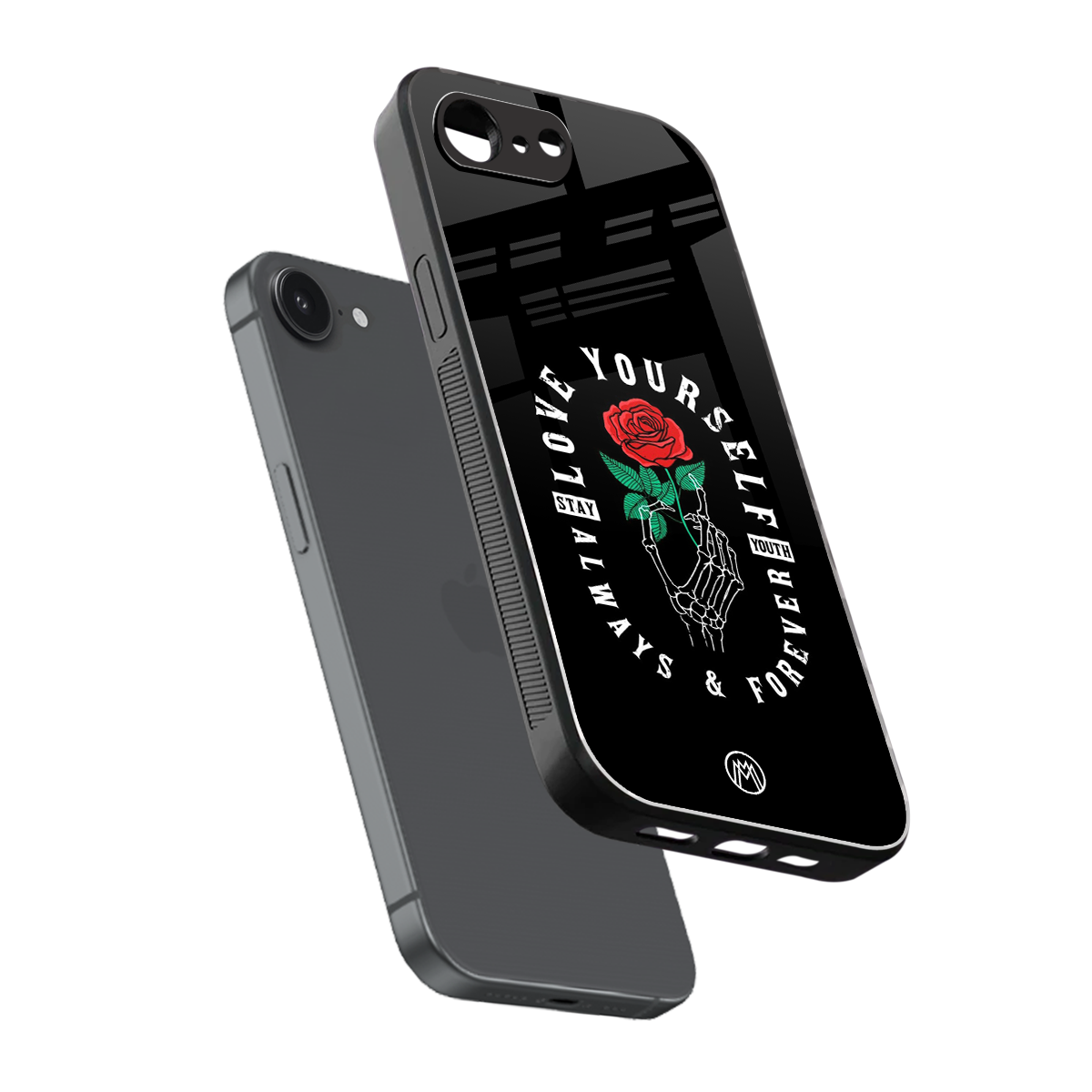 love yourself back phone cover | glass case for iphone 16e