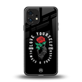love yourself back phone cover | glass case for nothing phone 1