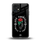 love yourself back phone cover | glass case for nothing phone 1