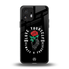 love yourself back phone cover | glass case for nothing phone 2