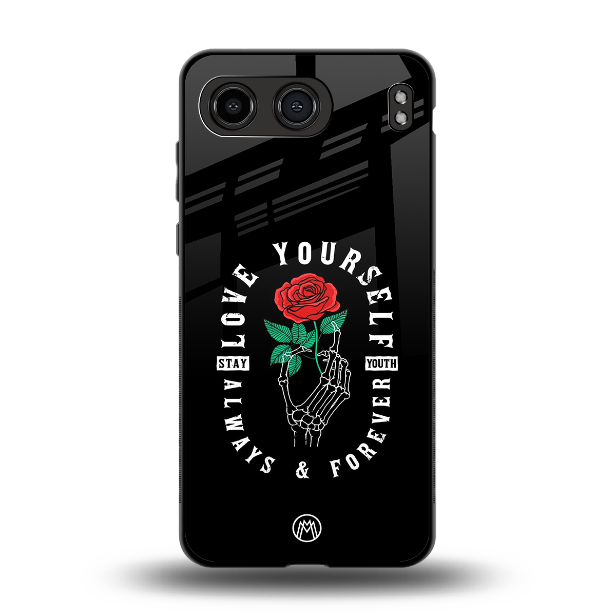 love yourself back phone cover | glass case for oneplus nord 4