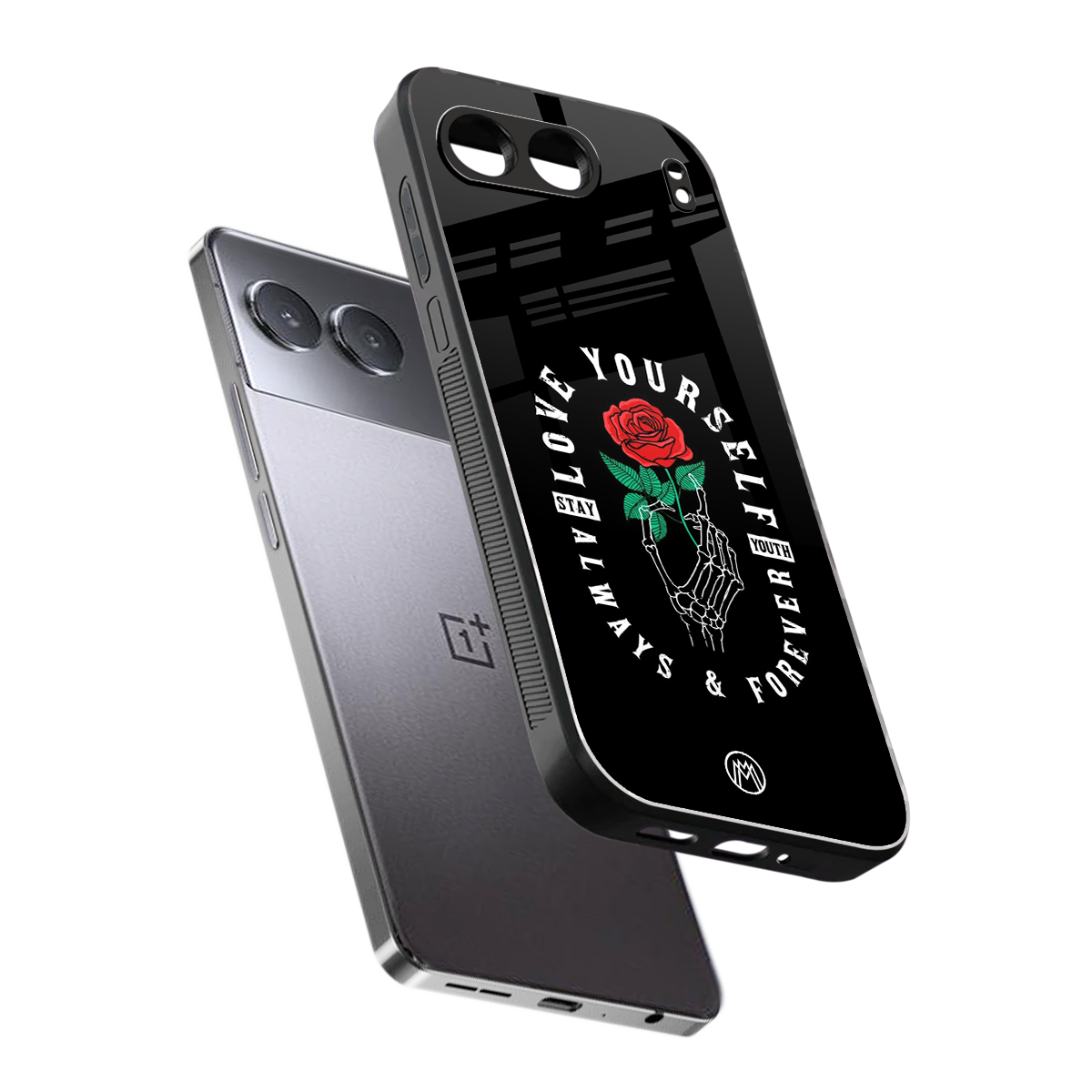 love yourself back phone cover | glass case for oneplus nord 4