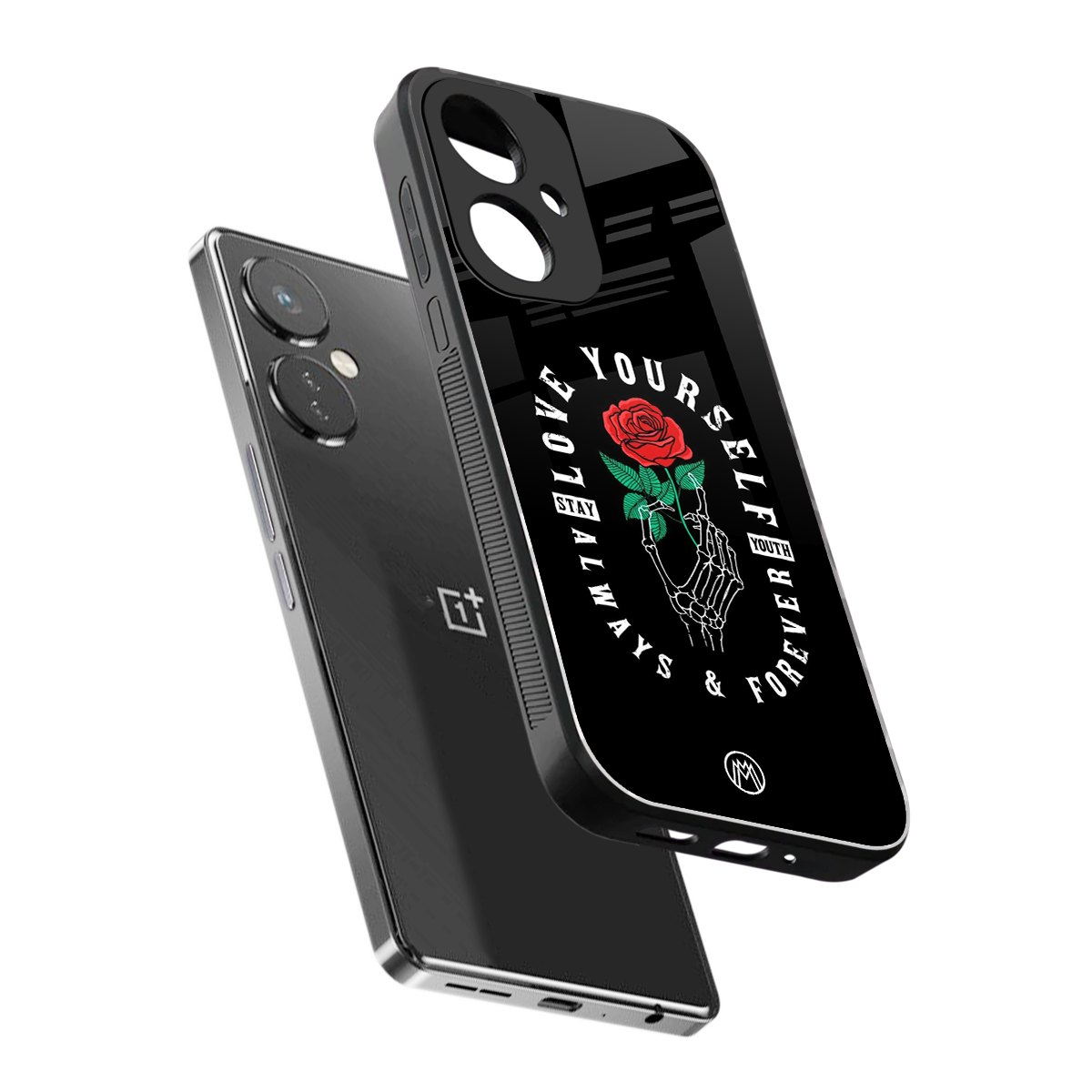 love yourself back phone cover | glass case for oneplus nord ce 3