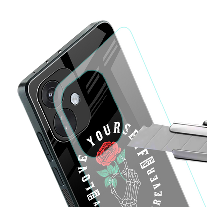 love yourself back phone cover | glass case for oneplus nord ce 3