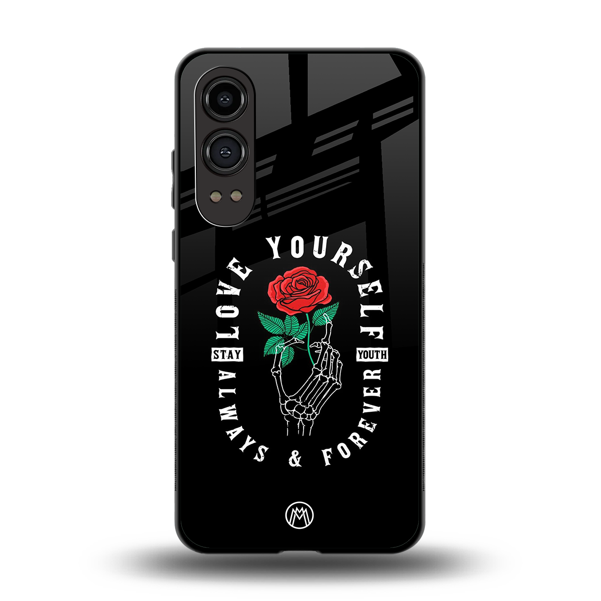 love yourself back phone cover | glass case for oneplus nord ce 4 lite