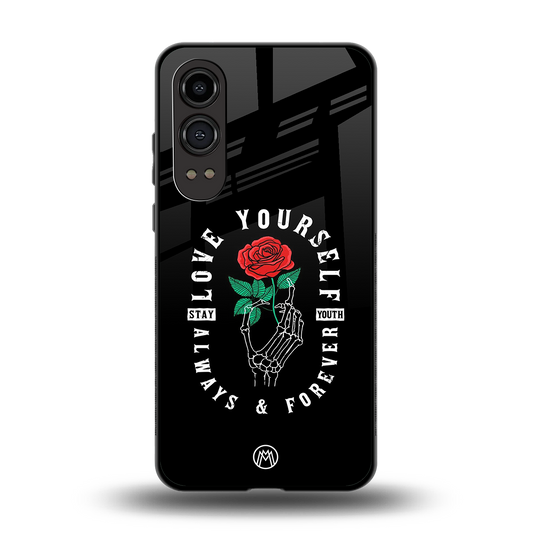 love yourself back phone cover | glass case for oneplus nord ce 4 lite