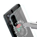 love yourself back phone cover | glass case for oneplus nord ce 4 lite